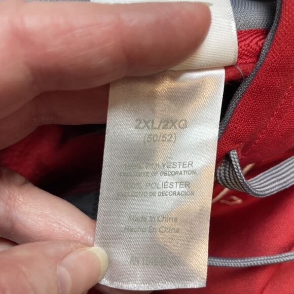 Alabama Crimson Tide Hoodie Sweatshirt Mens 2XL Red Embroidered Knights Apparel - Picture 4 of 9